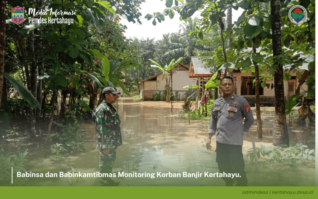 Banjir Melanda Wilayah Desa Kertahayu